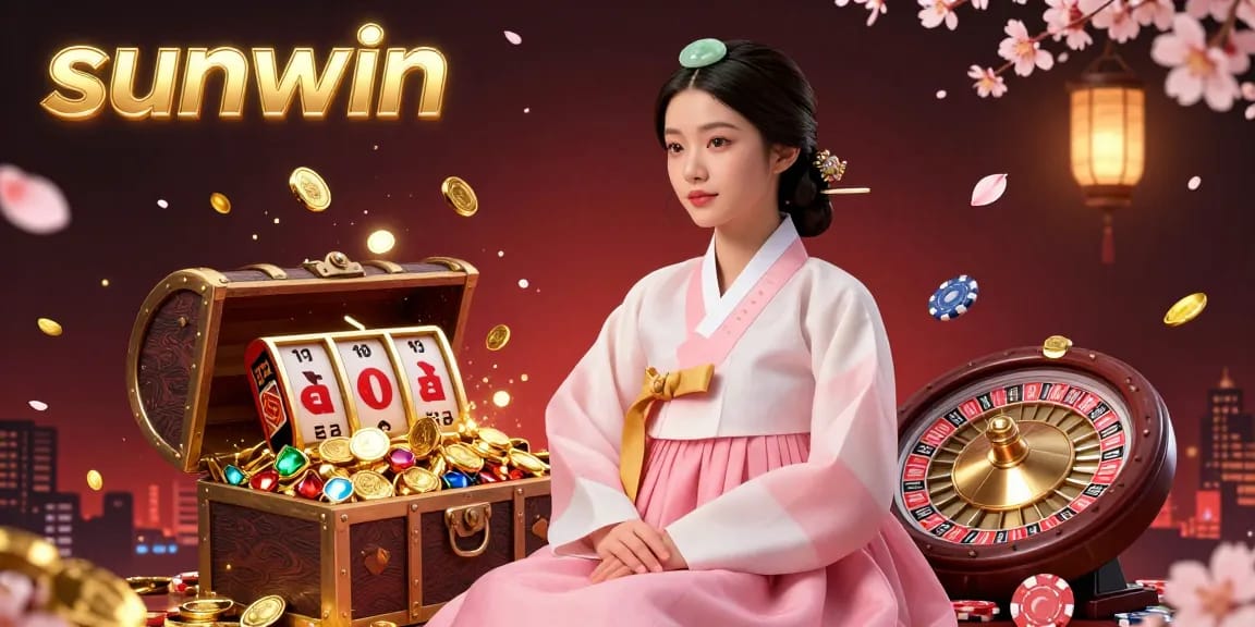 Play exciting games at Sunwin with vibrant casino elements and a stunning atmosphere.