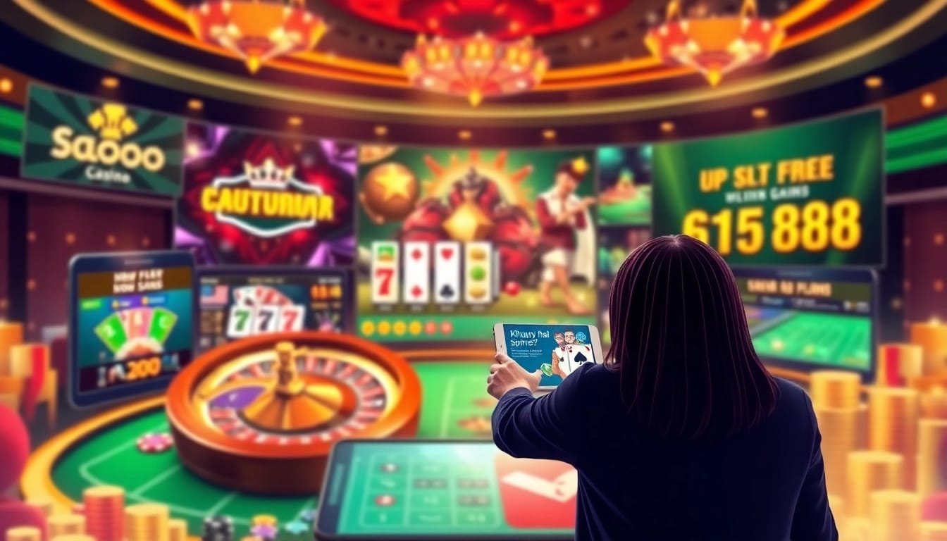 Exciting khuyến mãi five88 promotional scene in a modern online casino