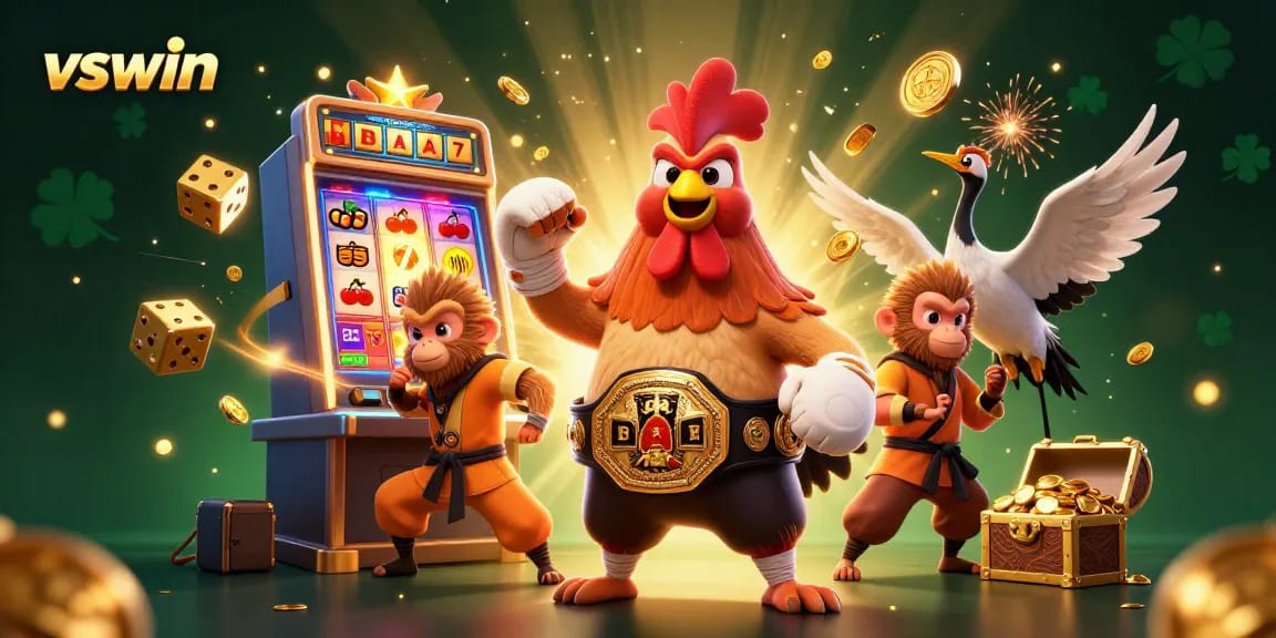 Engage in thrilling gameplay with vswin featuring dynamic characters, slot machines, and a vibrant casino atmosphere.