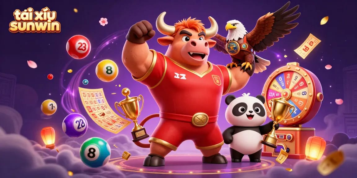 Experience thrilling moments with tài xỉu sunwin as dynamic characters celebrate amidst a vibrant gambling scene.