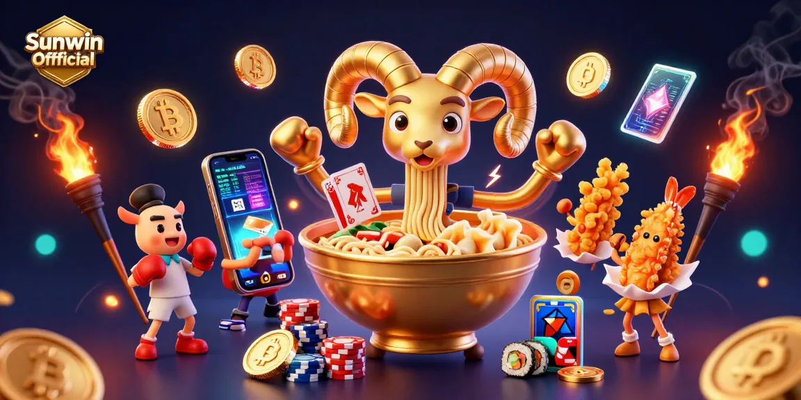 Experience thrilling gameplay at Sunwin Official with vibrant casino elements and engaging characters.