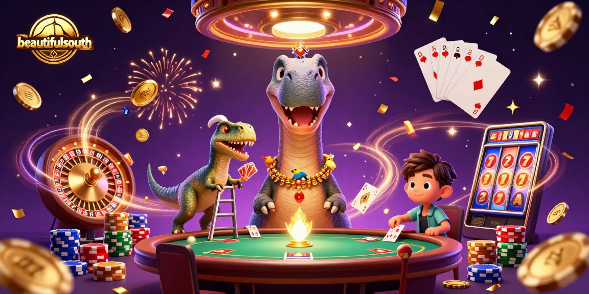 Enjoy thrilling games at beautifulsouth's 3D casino with extraordinary characters & action