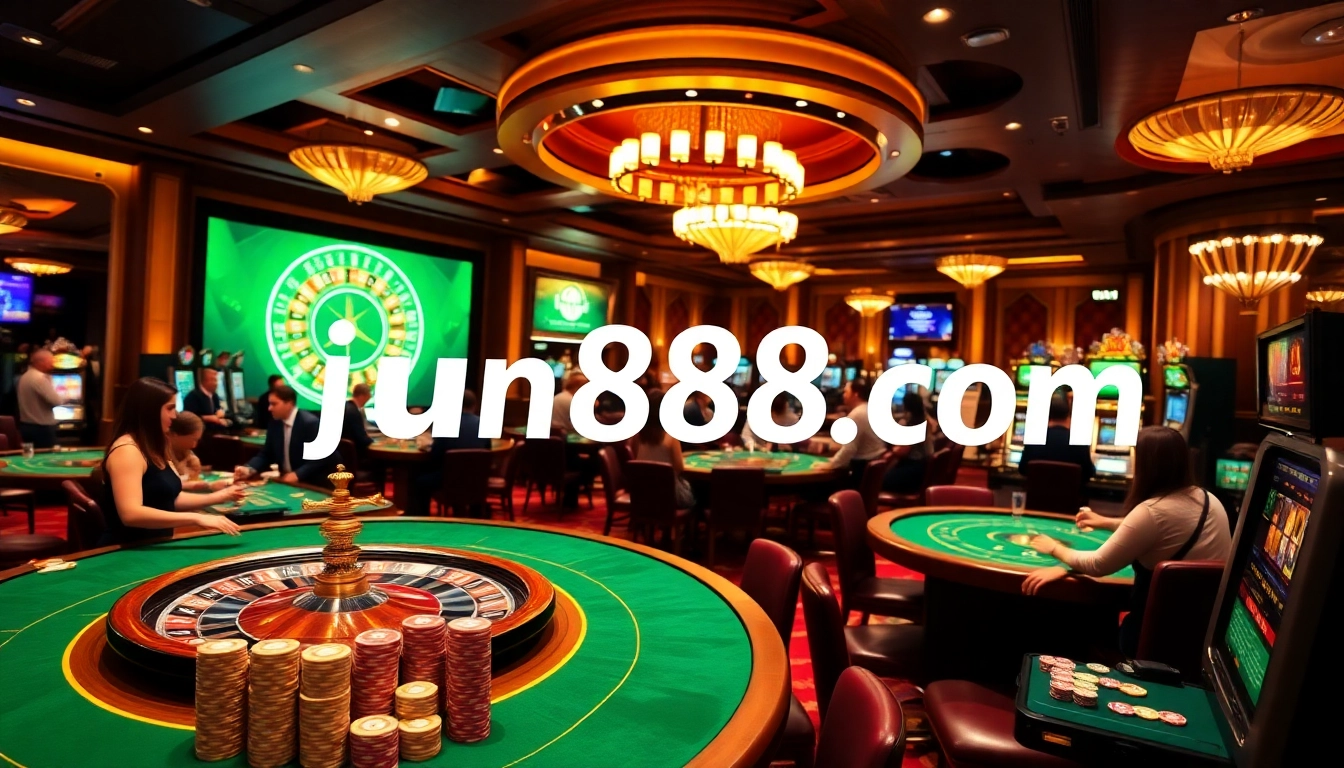 Experience lively gaming at jun88 com with vibrant tables and enthusiastic players.