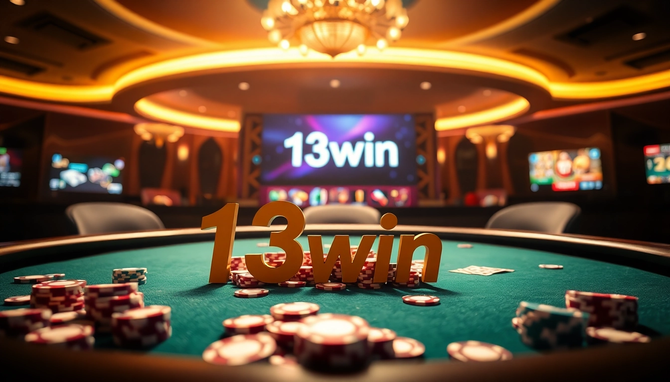Enjoy thrilling gameplay at 13win with vibrant casino tables and dynamic gambling experiences.