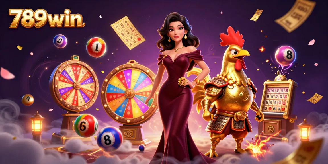 Experience the thrill of 789win with glamorous characters and dynamic casino elements.