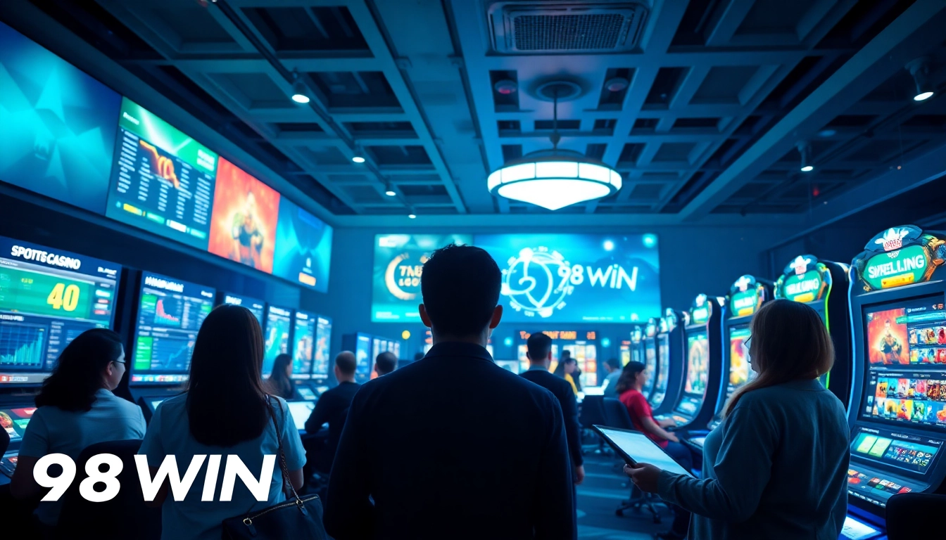 Experience the interactive gaming world of 98wincom.wiki with engaging visuals and a sleek online gambling interface.