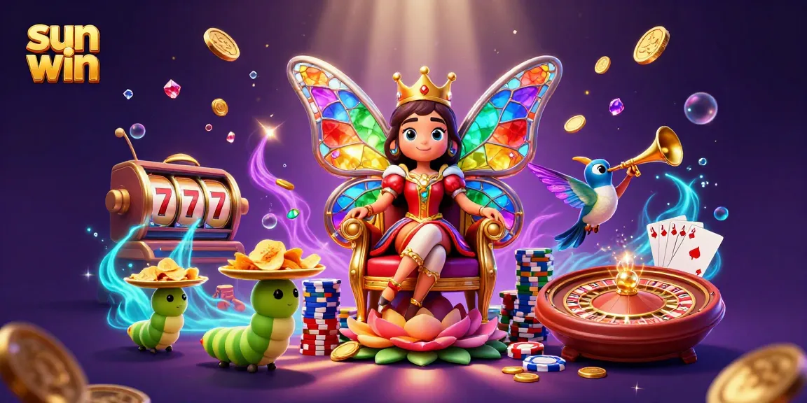 Experience thrilling gameplay with sun win featuring captivating characters and casino elements.