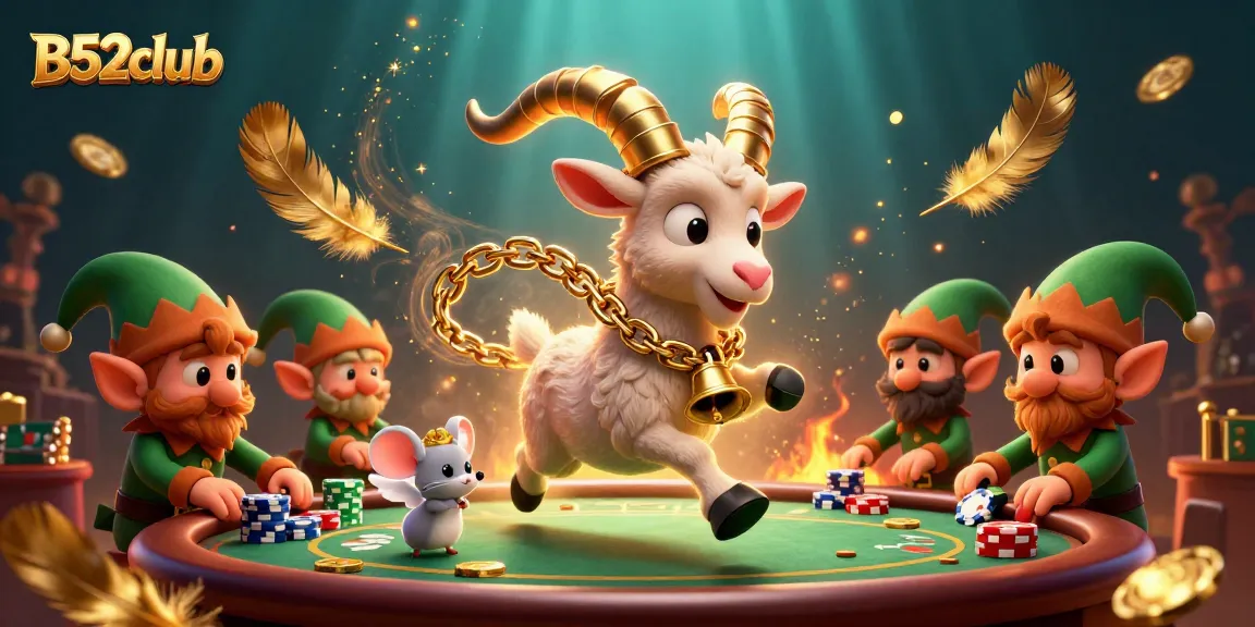 B52club offers an exciting casino experience with Krampus running the games while elf gremlins steal poker chips.