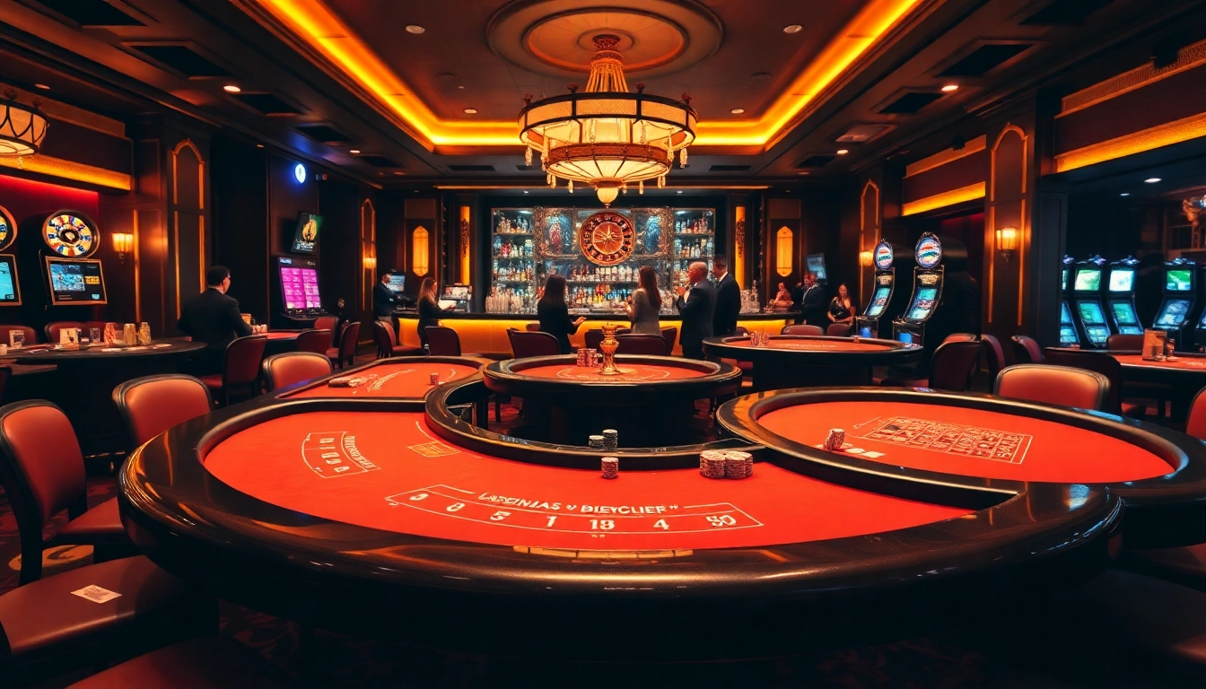 Engaging casino scene at https://8day-vn.jpn.com/ showcasing thrilling games and excitement.