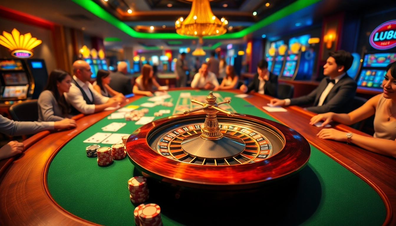 Experience luxury and excitement at lv88 com with vibrant casino tables and engaging gameplay.