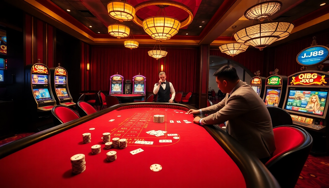 Experience the thrill of gambling at J88 casino with exciting games and a professional atmosphere.
