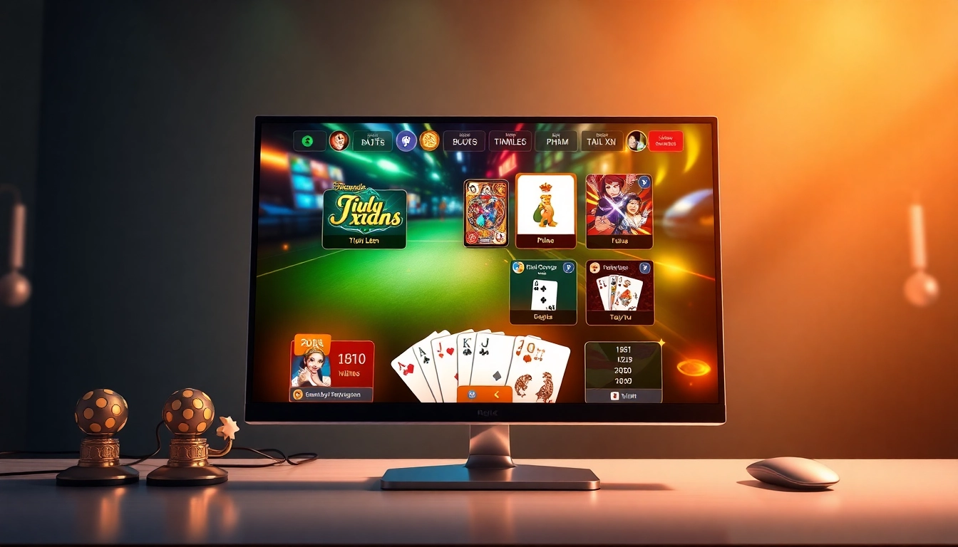 Experience the excitement of online card games at gamebaidoithuong.com.vc, featuring vibrant graphics and thrilling gameplay.