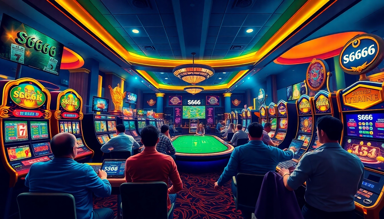 S666.nyc showcases an exciting online gambling scene with immersive poker and baccarat gameplay.