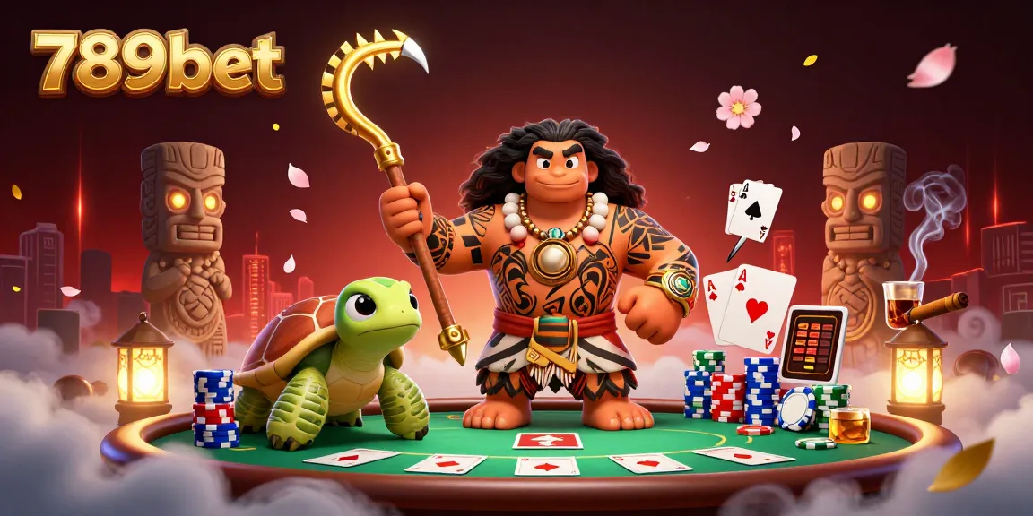 Engage with thrilling poker action featuring 789bet's vibrant gaming characters and elements.