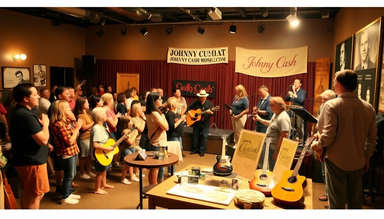 Celebrate at johnnycashbirthday.com with live music, vintage decor, and a friendly crowd honoring Johnny Cash's legacy.