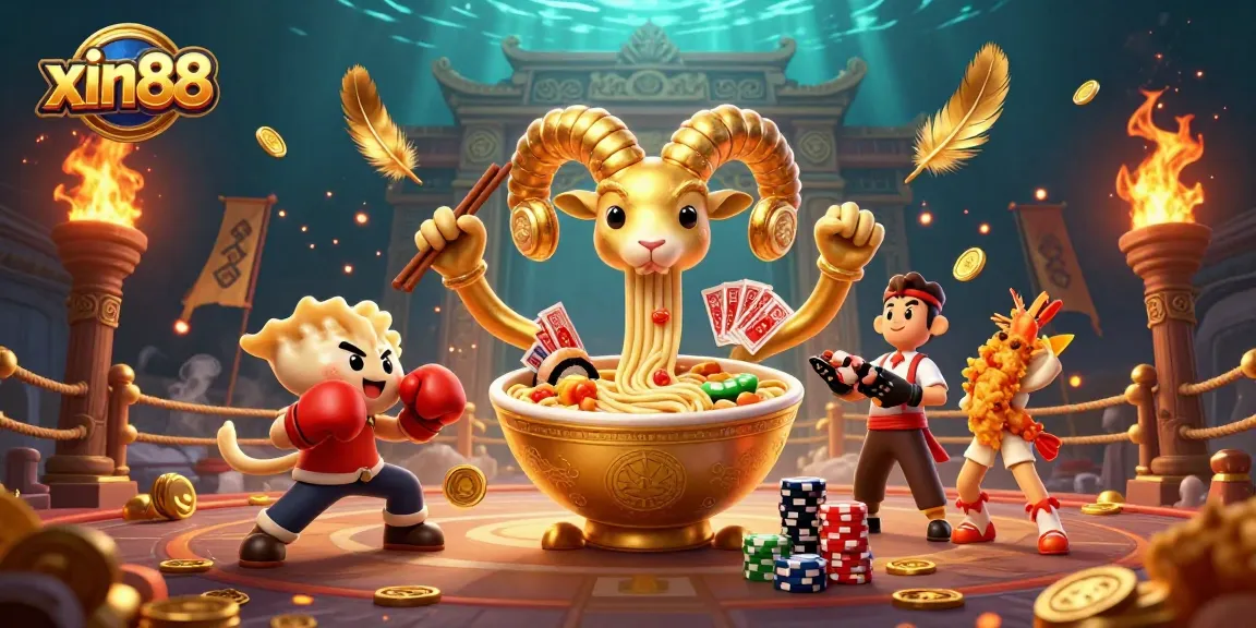 Engage in thrilling gameplay at xin88 with vibrant characters and dynamic casino elements.