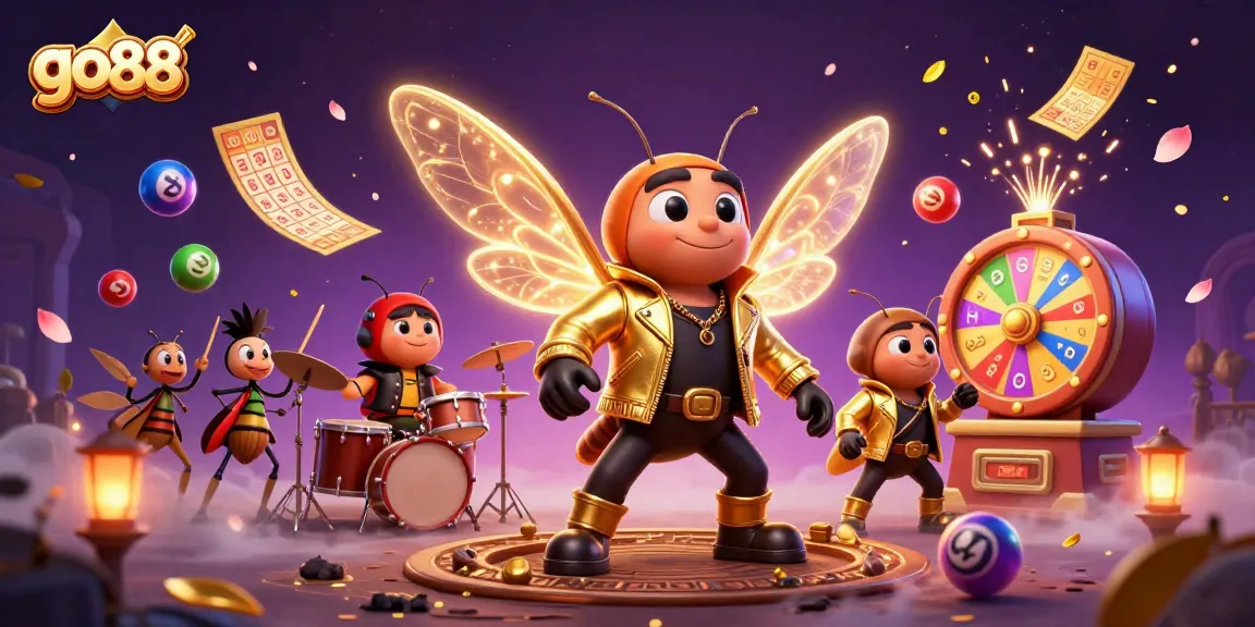 Engage in thrilling games at go88 with vibrant animated scenes featuring lottery fun and exciting jackpots.