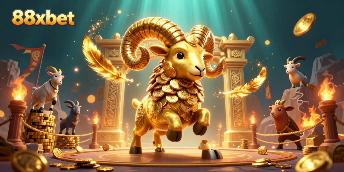 Win exciting rewards at 88xbet with captivating gaming scenes featuring golden ram and dynamic elements