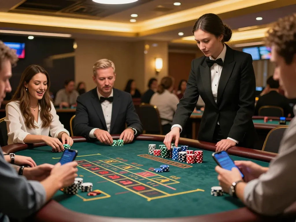 Players enjoying live dealer games at 88clbgo, showcasing excitement and strategic gameplay.