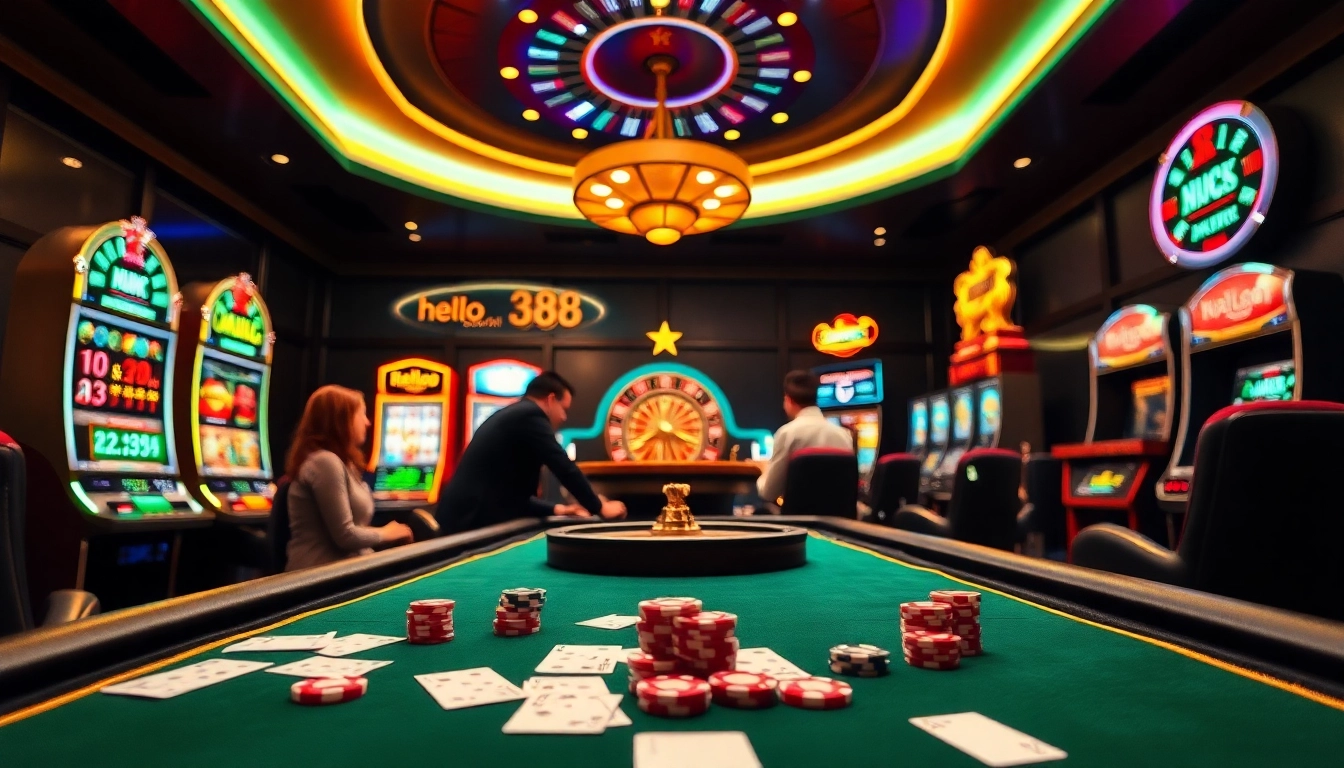 Experience the thrill of winning at hello88 with vibrant casino games and exciting betting actions.